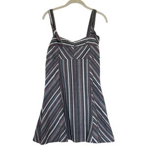 Olivaceous Striped Tank Dress size large